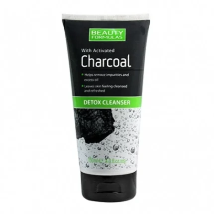 Beauty Formulas - Activated Charcoal Detox Cleanser - 150ml