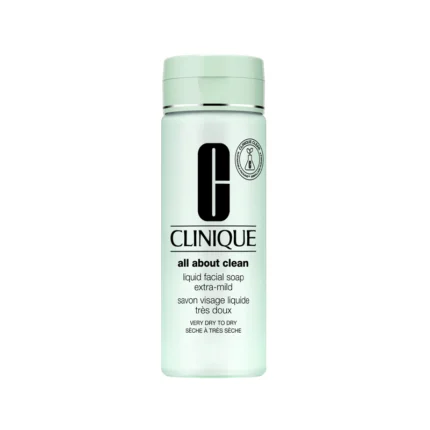 Clinique Liquid Facial Soap Dry Combination Skin 200ml