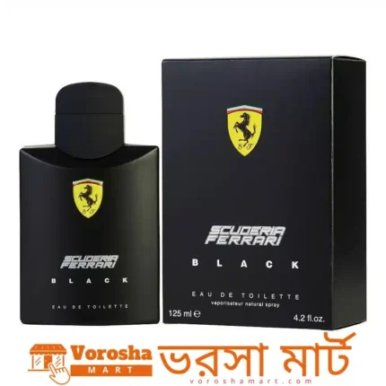 FERRARI SCUDERIA BLACK EDT 125 ML FOR MEN