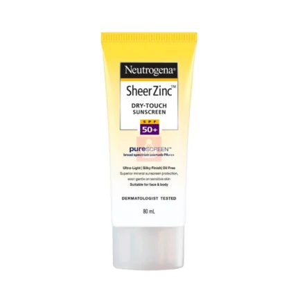 Neutrogena Sheer Zinc Dry Touch Sunscreen SPF50+