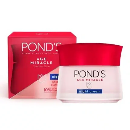 Ponds Age Miracle Youthful Glow Night Cream 50g