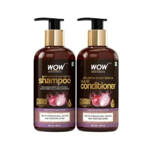WOW Skin Science Red Onion Black Seed Oil Shampoo