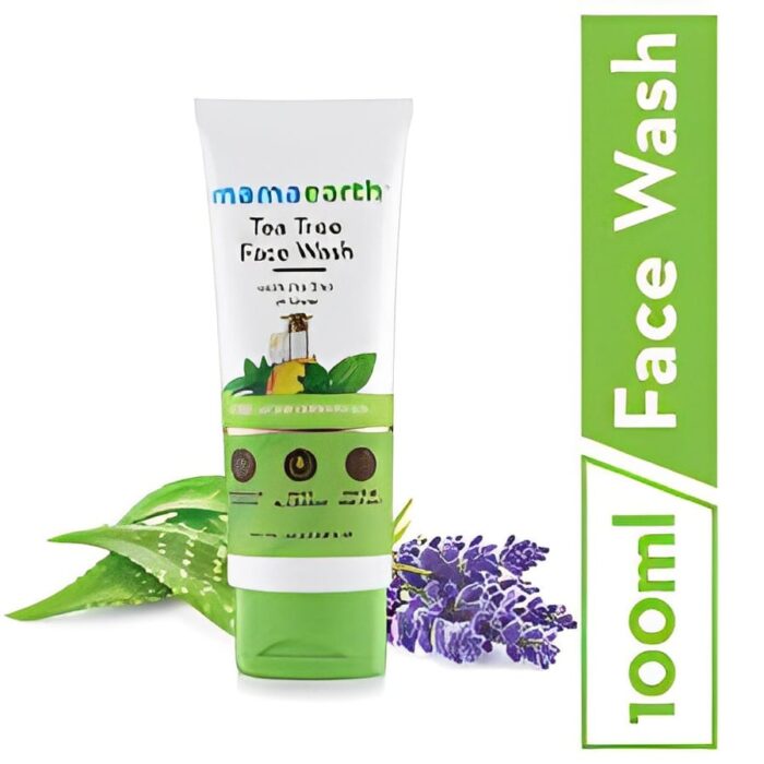 Mamaearth tea tree facewash for acne & pimples