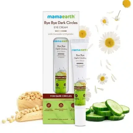 Bye Bye Dark Circles Eye Cream with Cucumber and Peptides for Dark Circles - 20ml