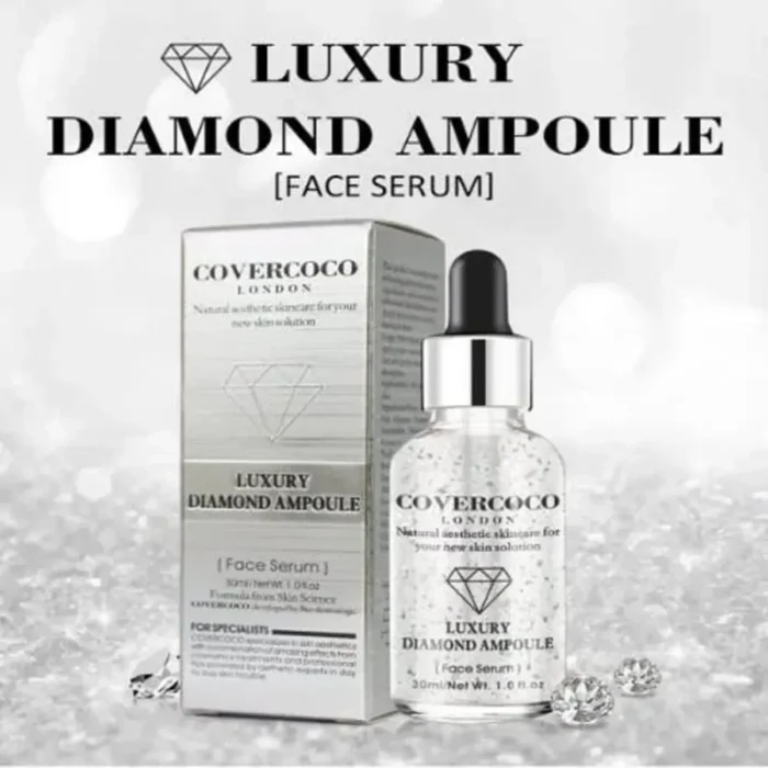 Covercoco London Luxury Diamond Ampule Face Serum – 30ml