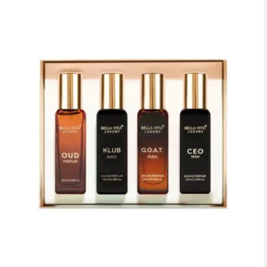 Bella Vita Luxury Perfume Gift Set For Men (20 Ml X 4)