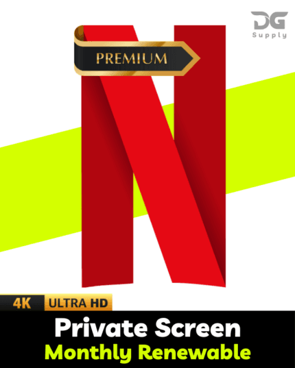 Netflix Private Profile x 1 Screen (30 Days)