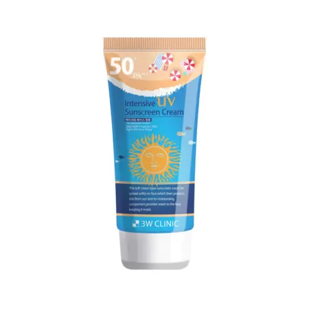 3W Clinic Intensive UV Sunscreen Cream SPF 50+PA+++