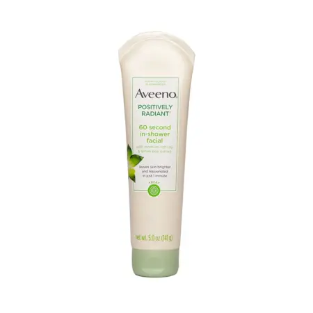 Aveeno Positively Radiant 60 Second In-Shower Facial For Glowing Skin 141gm