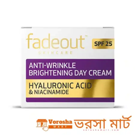 Fadeout Anti-Wrinkle Whitening Day Cream 50gm