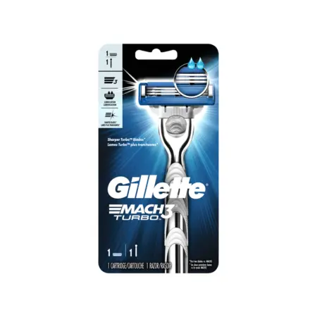 Gillette Mach3 Turbo Men’s Shaving Razor (1 pc)
