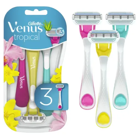 Gillette Venus Tropical Women Disposable Razor 3 pic