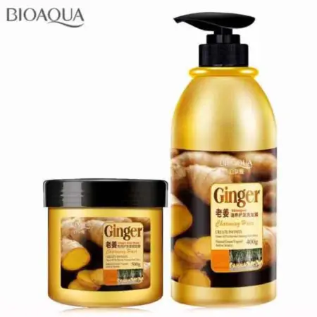 BioAqua Ginger Shampoo And Hair Mask Set