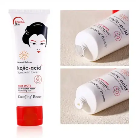 KOJIC ACID COLLAGEN WHITENING SUNSCREEN CREAM SPF50 80G