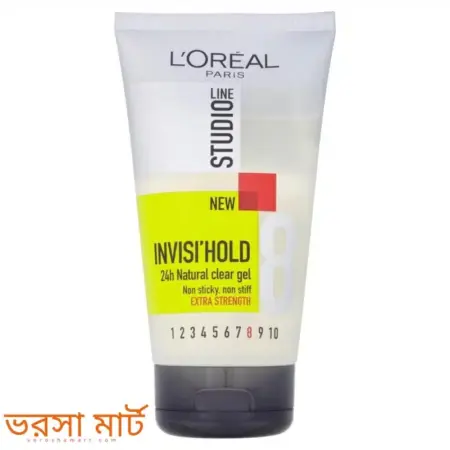 Loreal Studio Line Inviscid Hold Extra Strength 24H Natural Clear Gel 150ml