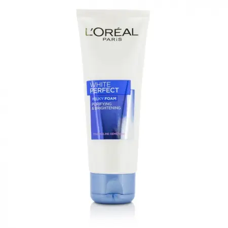 Loreal White Perfect Purifying & Brightening Milky Foaming Facewash - 100ml
