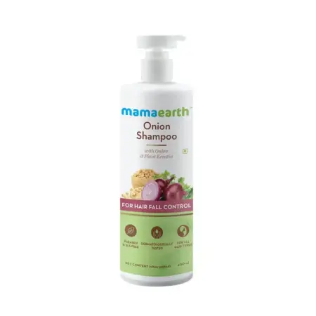 Mama Earth Onion Shampoo For Hair Growth 250ml