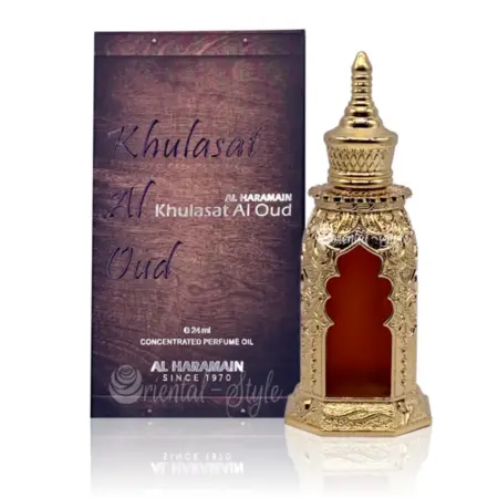 AL HARAMAIN KHULASAT AL OUD ATTAR 15ML