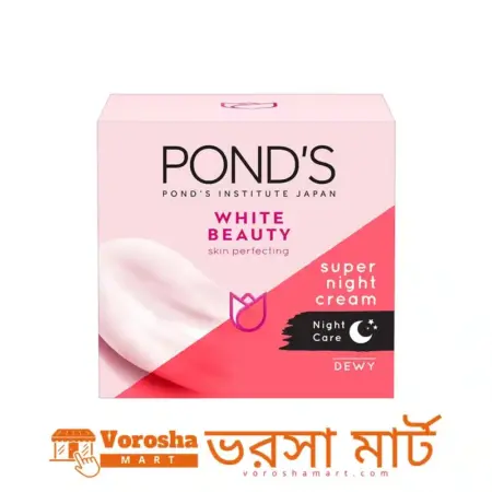 Pond’s White Beauty Skin Perfecting Super Night Cream (50gm)
