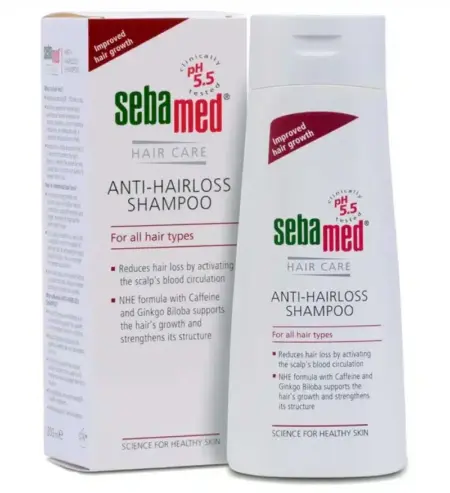 Buy Sebamed Anti-Hairloss Shampoo 200ml in BD – pH 5.5