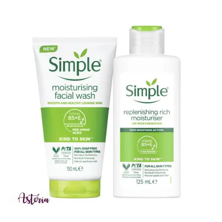 Simple Dry Sensitive Skincare Combo