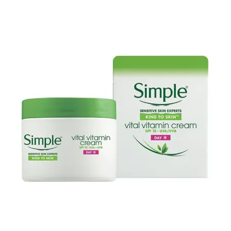 Simple Kind To Skin Vital Vitamin Day Cream – 50ml