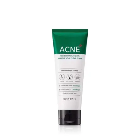 Some By Mi AHA BHA PHA 30 Days Miracle Acne Clear Foam 100ml