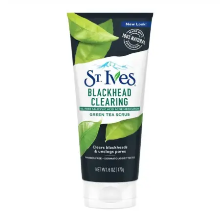 St. Ives Blackhead Clearing Face Scrub Clears Blackheads -150ml