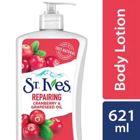 St. Ives Repairing Cranberry & Grapeseed Oil Body Lotion 621ml