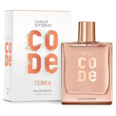 Wild Stone CODE Terra Eau De Perfume for Men 100ml|Luxury Perfume with Long Lasting Smell for Classy, Mature and Sleek Personality|Premium Perfume for Men