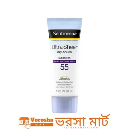 Neutrogena Ultra Sheer Dry Touch SPF 55 Sunscreen 88Ml
