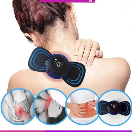 New Portable Mini Electric Neck Massager Back Body Portable With USB Charging Cable