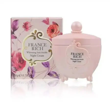 France Rich Whitening Anti-Freckle Night Cream 20G