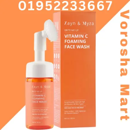 Zayn and Myza Vitamin C Foaming Face Wash
