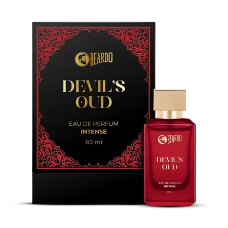 Beardo Devil's Oud Perfume EDP 80ml bottle – premium oud fragrance for men in Bangladesh