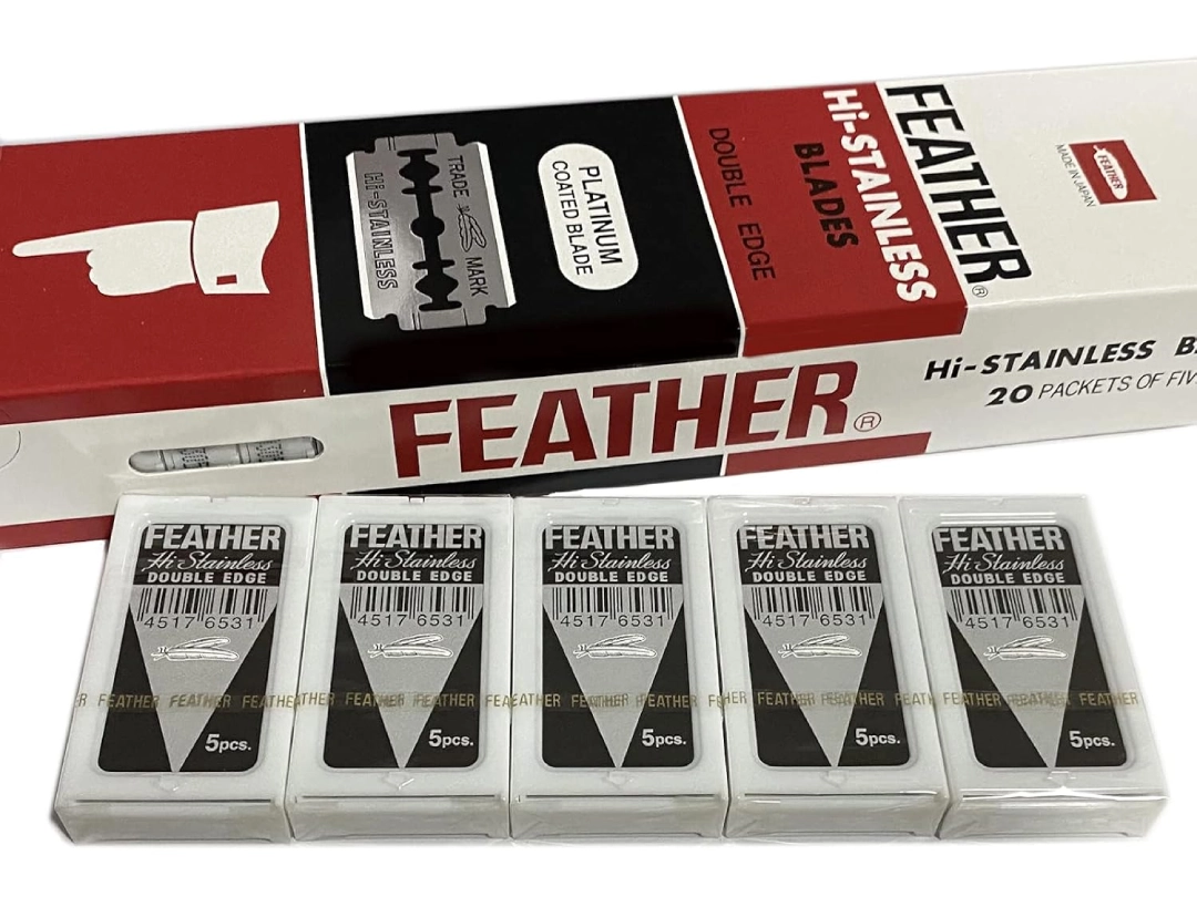Home 22 Feather Double Edge Safety Razor Blades 100 Count BD price