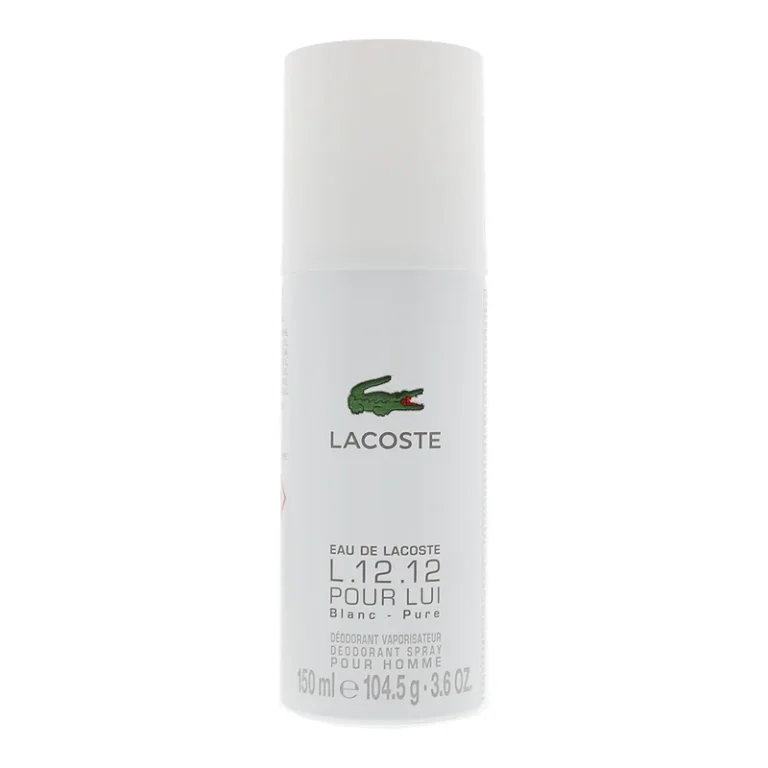 Lacoste Eau De Lacoste L.12.12 Blanc-Pure Deodorant Spray 150ml