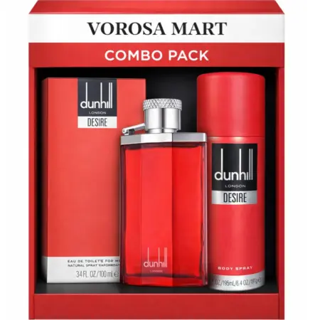 Dunhill Desire Combo Pack for Men EDT and Body Spray Best Price in Bangladesh