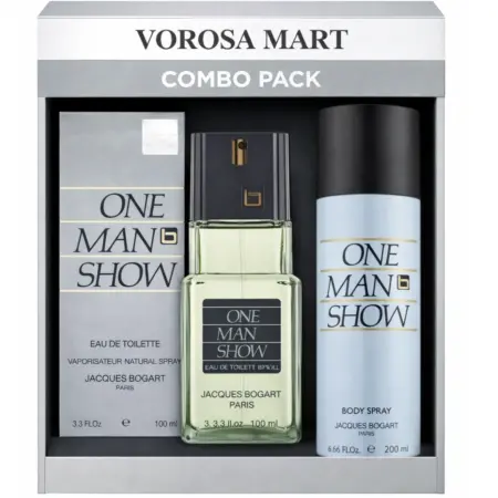 Jacques Bogart One Man Show Combo Pack EDT and Body Spray Best Price in Bangladesh
