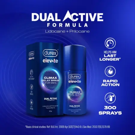 Durex Elevate Delay Spray for Men 20G bd price original delay spray Bangladesh