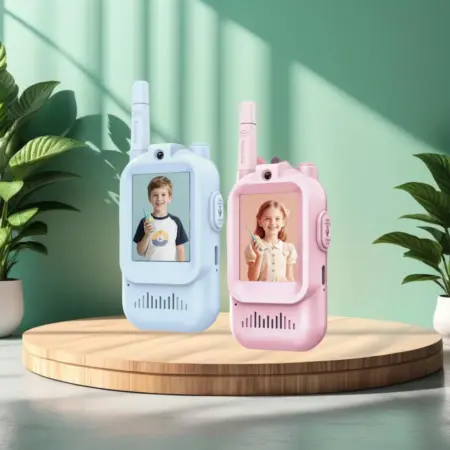 Video Walkie Talkie For Kids– 2” IPS Display blue and pink model price in Bangladesh