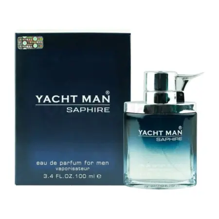 Yacht Man Saphire EDP Perfume For Men 100ML original bottle