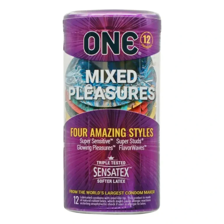 ONE Mixed Pleasures 12’s Pack Latex Condom