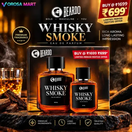 Beardo Whisky Smoke Eau De Parfum Gift Set 100ml + 50ml Price in Bangladesh