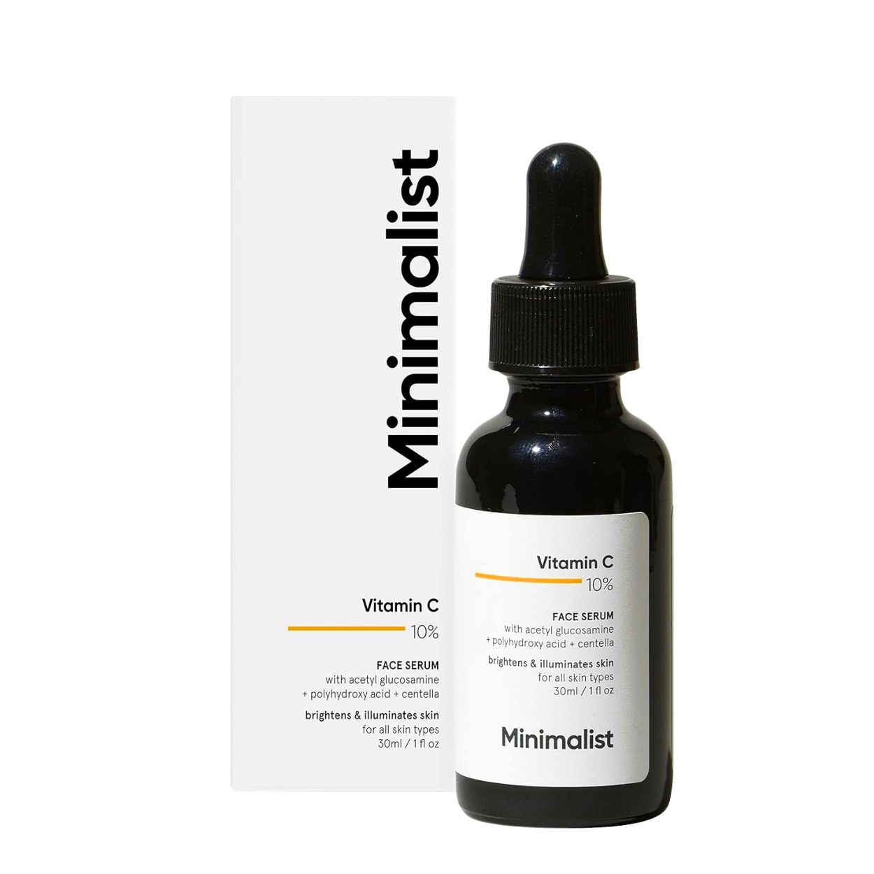 Minimalist Vitamin C 10% Face Serum 30ml Price in Bangladesh | Brightening & Dark Spot Serum